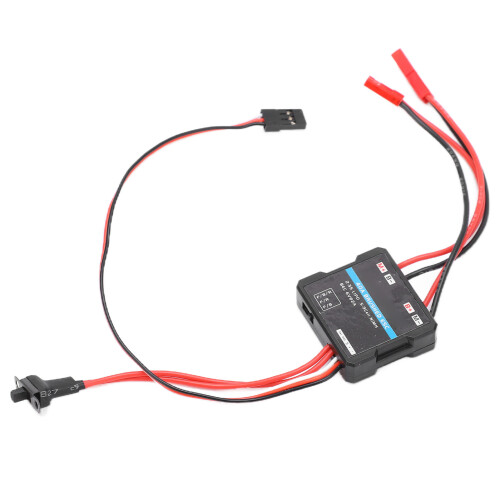 ESC impermeabile nero spazzolato da 40A per RC 1/16 e 1/18 1