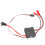 ESC impermeabile nero spazzolato da 40A per RC 1/16 e 1/18 5