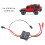 ESC impermeabile nero spazzolato da 40A per RC 1/16 e 1/18 9