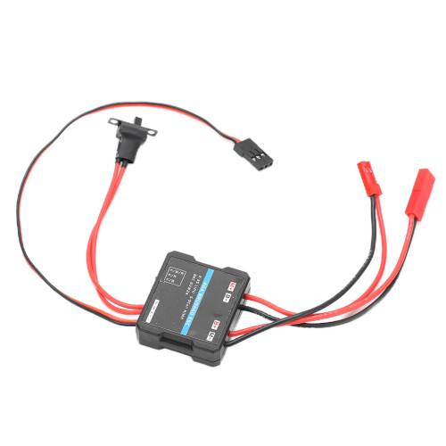 ESC impermeabile nero spazzolato da 40A per RC 1/16 e 1/18