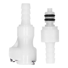 Raccord rapide en plastique 1/4 po 120 psi pour bière
