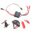 ESC impermeabile nero spazzolato da 40A per RC 1/16 e 1/18 8