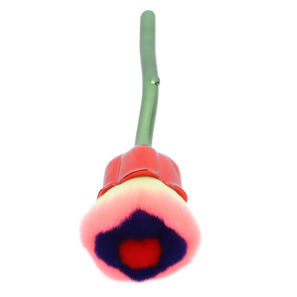 Nail Dust Brush Rose Shaped Elegant Nail Cleaning Dust Removal Makeup Loose Powder Blush Brush02