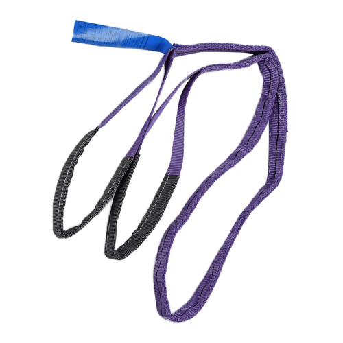 Schwerlast-Polyester-Hubseile 1T 4m Lila Flachbandwebeseil