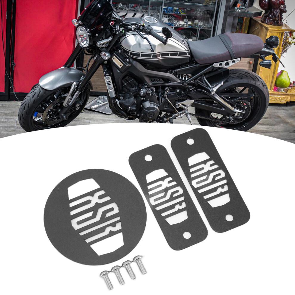 Motorcycle Clutch Cover Top Stainless Steel Replacement For Yamaha Xsr900 2016Â2021Black 3511322284117