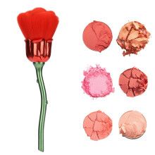 Rosenförmiger Nagelstaubpinsel aus Nylonfasern 19x5cm Make-up Rouge Puder