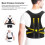 Gilet correttore posturale nero taglie M/L/XL 11