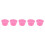 5 pezzi 50 ml rosa 54 mm tazza a capsula riutilizzabile Melody 8