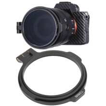 Portafiltro Quick Switch da 72 mm per obiettivo in alluminio