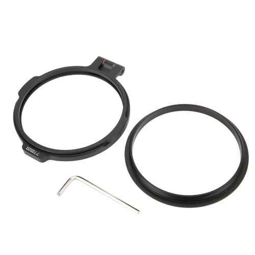 Lens Filter Holder Sturdy Durable Quick Switch Multi Sizes Convenient Lens Adapter Ring for Wide Angle Prime Zoom77mm 1