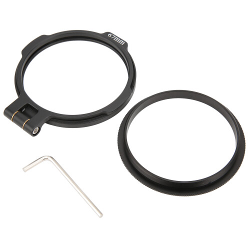 Lens Filter Holder Sturdy Durable Quick Switch Multi Sizes Convenient Lens Adapter Ring for Wide Angle Prime Zoom67mm 1