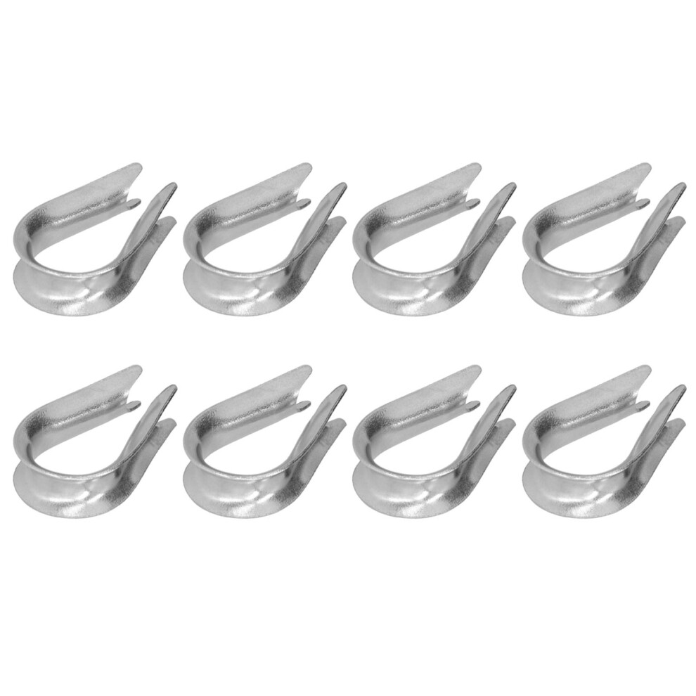 50Pcs Wire Rope Thimble Stainless Steel Cable Rigging Tools For Shipbuilding Industry(M3ï¼3Mmï¼ ) 9361322288257