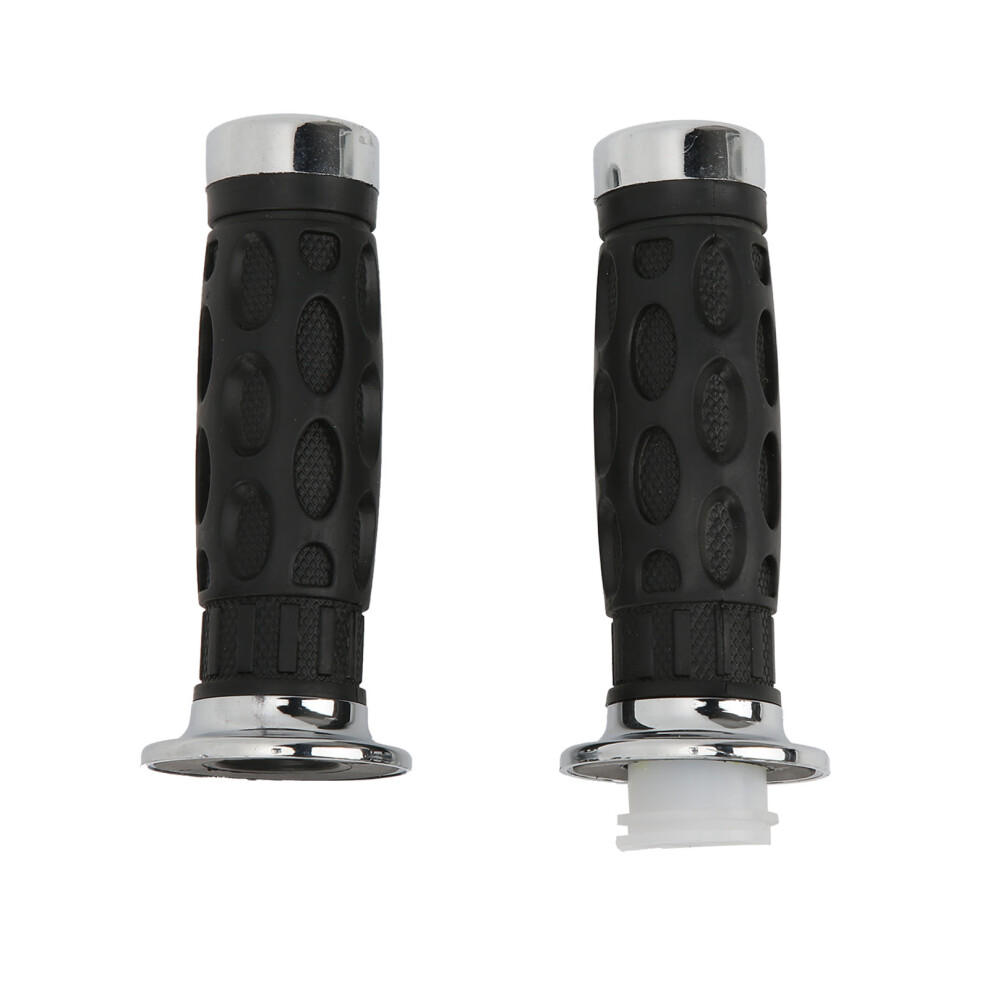 Pair 22Mm Motorcycle Throttle Twist Handle Grip Replacement For Scooter Gy6 50Cc 80Cc 125C 150Cc 9381322288545