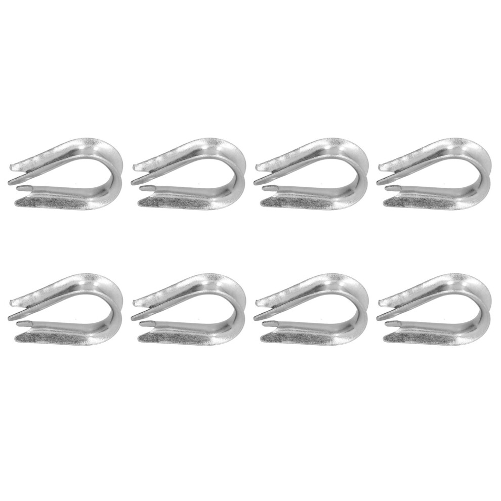 50Pcs Wire Rope Thimble Stainless Steel Cable Rigging Tools For Shipbuilding Industry(M4ï¼4Mmï¼ ) 9451322288118