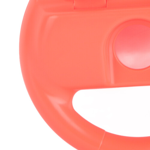 Volant de jeu pour Switch, ABS rouge/bleu 2