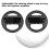 Volant de course pour Switch, ABS, Noir 8