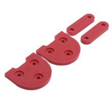 Entretoise de garde-boue en ABS rouge de 63 g pour trottinette électrique Mijia