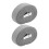Modello 4m/13.1ft cricchetto pesante grigio 2 pezzi 15