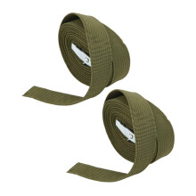 Cinghie per bagagli verdi 3 m / 9,8 piedi, 25 mm / 1,0 pollici