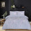 (Orchids-1, Single) 4PCs Complete Bedding Set Duvet Cover Fitted Sheet 1