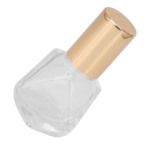 Roll-On Bouteille en Verre Rechargeable 8 ml Perles d'Or 2