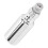 Ensemble de 3 flacons roll-on en verre de 5 ml – argent 3