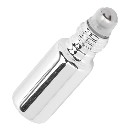 Ensemble de 3 flacons roll-on en verre de 5 ml – argent 2