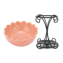 Fornace Aroma Ferro 70 ml Vassoio rosa 12,5x9,5 cm