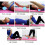 Palla da massaggio in silicone blu per yoga da 6,3 cm Trigger 6