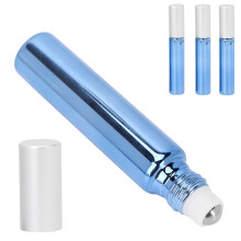 Set da 3 bottiglie roll-on per profumo da 10 ml in vetro blu royal