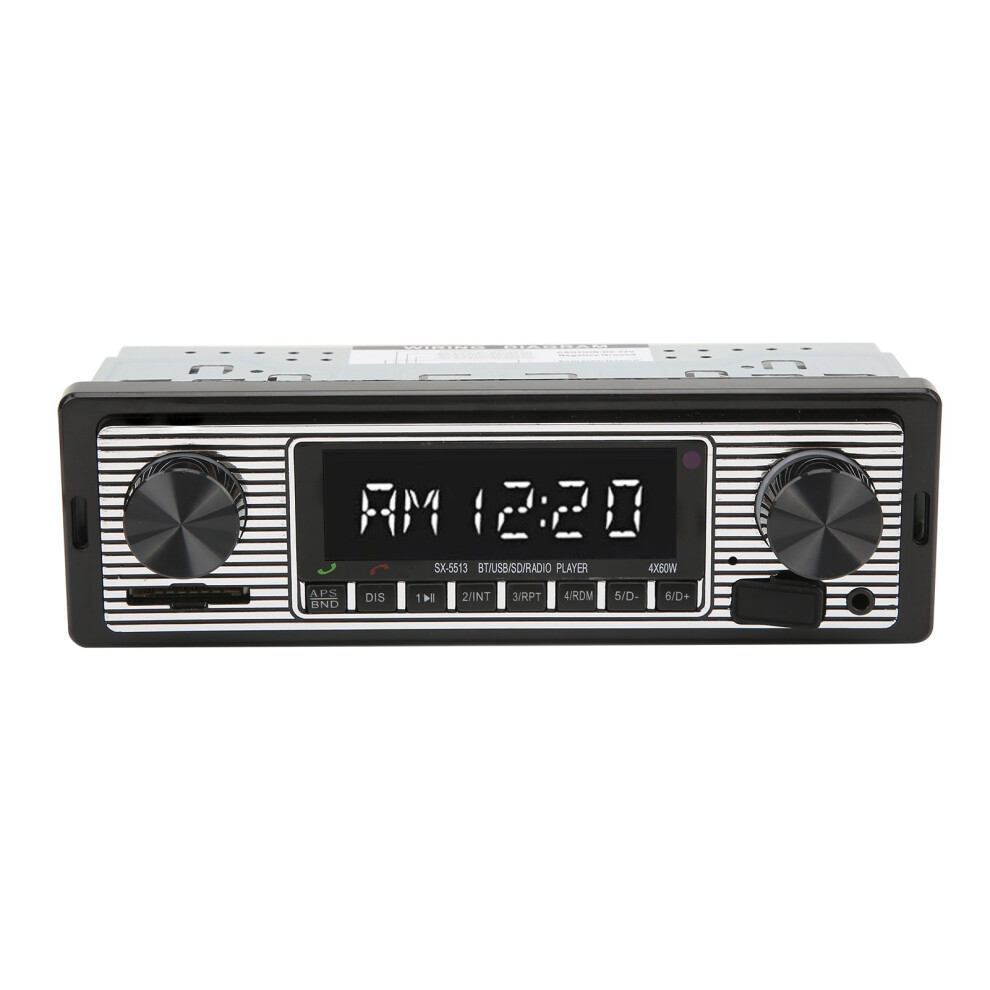 Car Stereo Radio Audio Receiver Multimedia Player 92Db 4 Ohm 150Â20000Hz With Remote Control Universal 9341322295592
