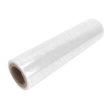 Extra dicke Stretchfolie 30 cm x 400 m, schwere Ausführung, selbstklebende Rolle