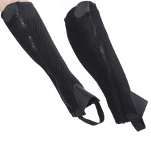 2 pezzi ghette da cavallo in rete nere CS Equestrian taglia bambini