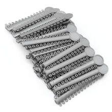 40 pièces de ligatures orthodontiques en silicone