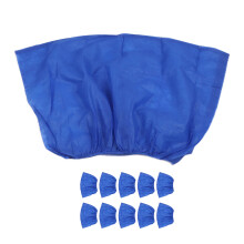 10 pezzi di mutande usa e getta da uomo, blu, girovita 67 cm.
