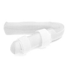 Tutore per dito, taglia L, 9 cm / 3,5 in, plastica + spugna