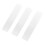 Anches de saxophone alto en résine 3 pièces blanches taille moyenne 8