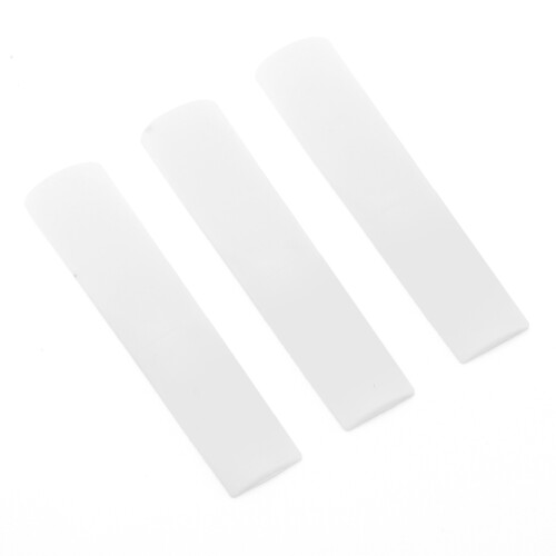 Anches de saxophone alto en résine 3 pièces blanches taille moyenne 1