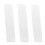Anches de saxophone alto en résine 3 pièces blanches taille moyenne 13