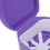 Scatola portatile viola per retainer ortodontico per protesi dentarie 10