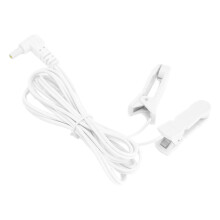 Clip auricolare TENS, spina da 2,35 mm, cavo da 1,2 m, Ø 1,8 mm