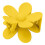 DoubleLockTooth 1pc Clip giallo limone 7.3x4.2cm 15