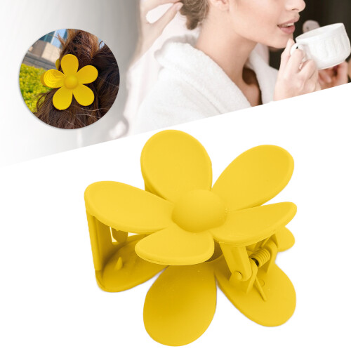 DoubleLockTooth 1pc Clip giallo limone 7.3x4.2cm
