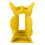 DoubleLockTooth 1pc Clip giallo limone 7.3x4.2cm 5