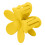 DoubleLockTooth 1pc Clip giallo limone 7.3x4.2cm 7