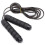 Corde à sauter rapide, longueur réglable, PVC, noir 1