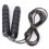 Corde à sauter rapide, longueur réglable, PVC, noir 13