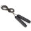 Corde à sauter rapide, longueur réglable, PVC, noir 14