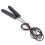 Corde à sauter rapide, longueur réglable, PVC, noir 7