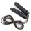 Corde à sauter rapide, longueur réglable, PVC, noir 15